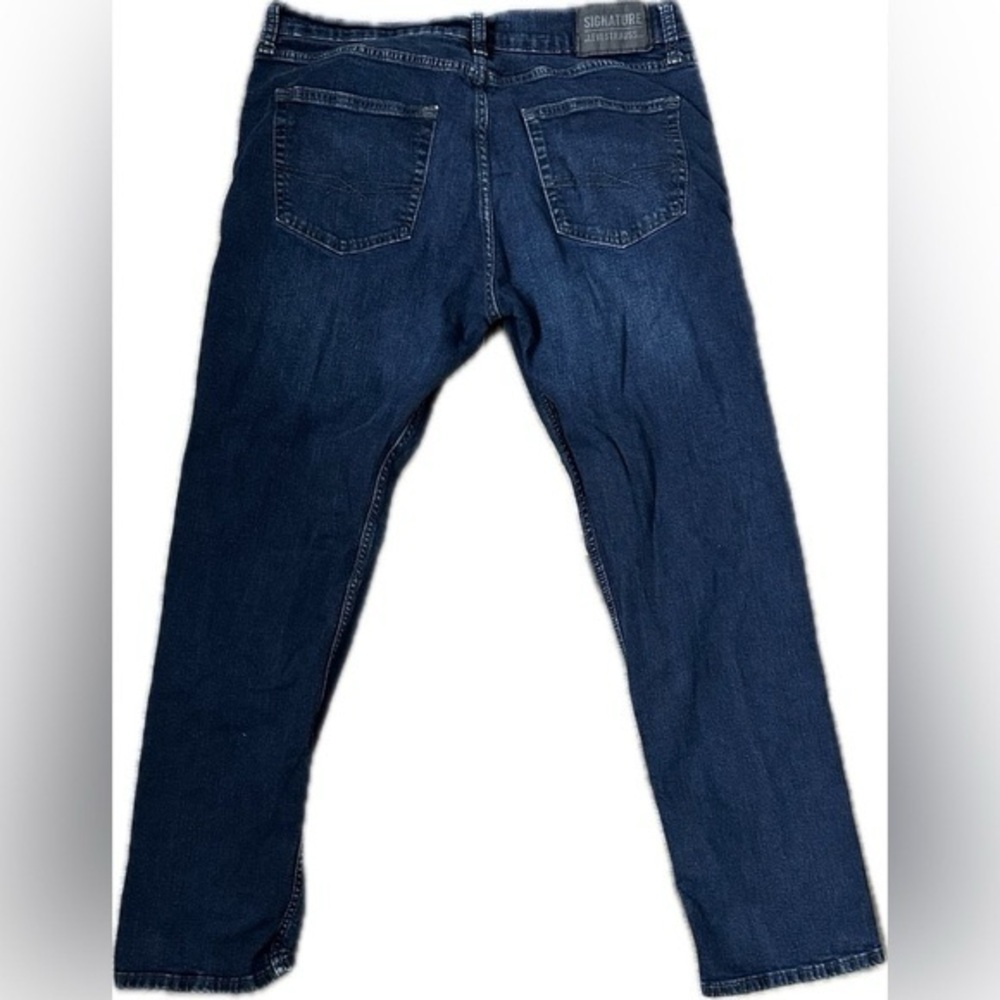 Womens Levis Strauss Regular Taper Jeans Plus size 34W 32L
